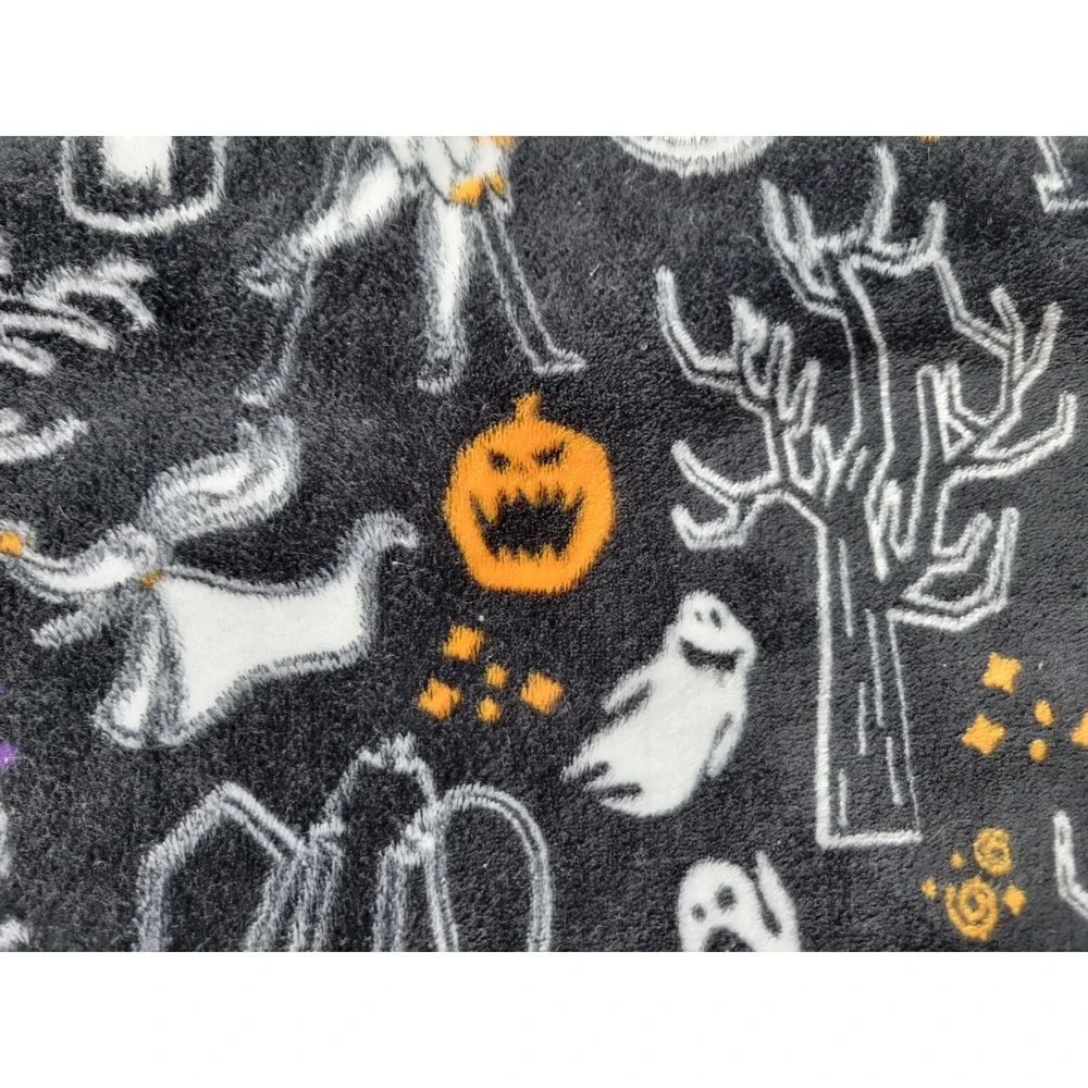 The Big One Disney Nightmare Before Christmas Jack Sally Plush Throw Blanket